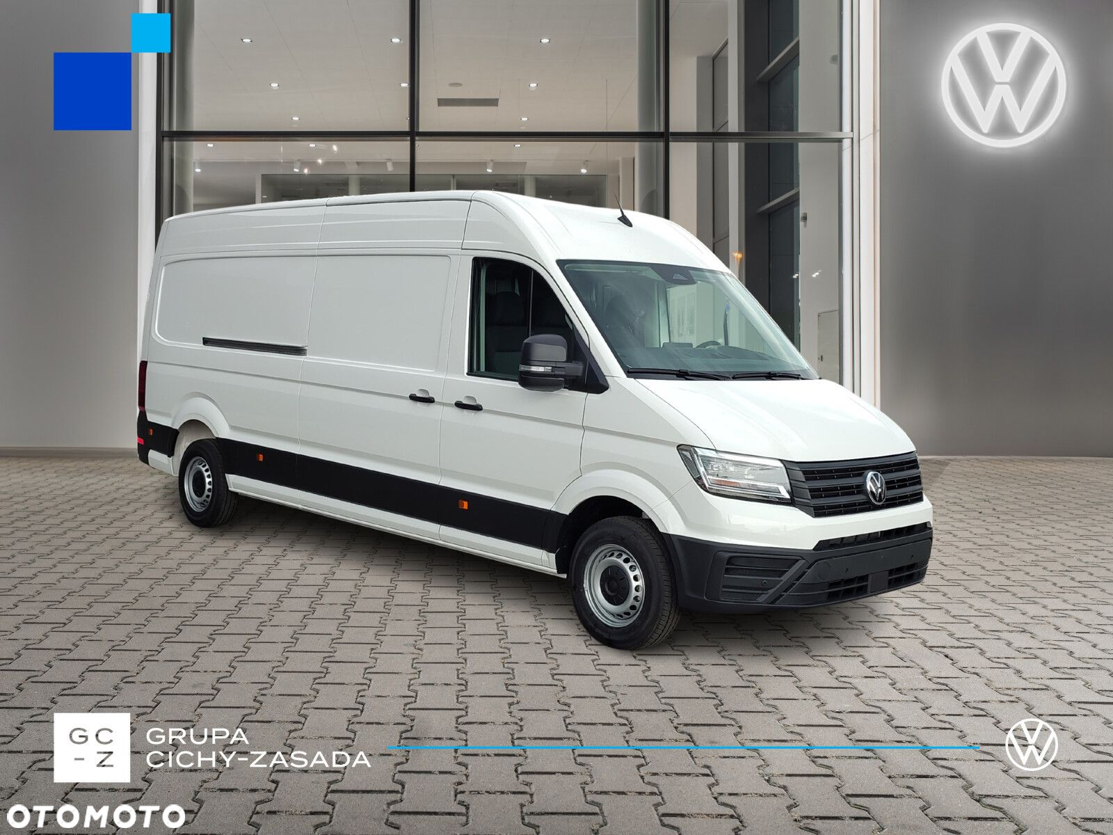 Volkswagen Crafter 35 Furgon z wysokim dachem silnik: 2,0 l EU6 SCR 177 KM, przedni 8-bieg.automatyczna, r.o : 4490 mm - 7
