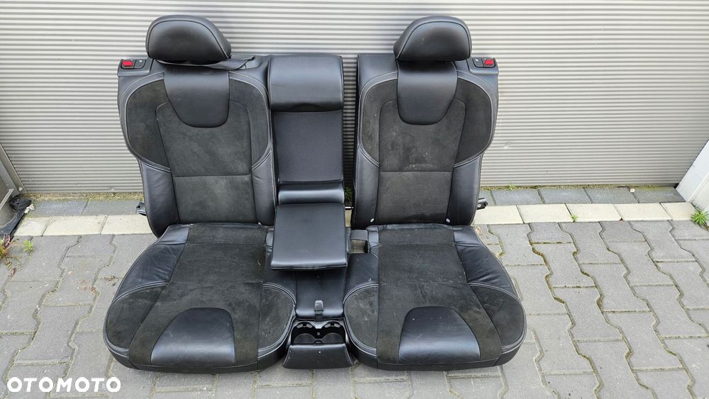 fotele fotel kanapa tył komplet półskóra volvo v40 ii rdesign r-design - 6