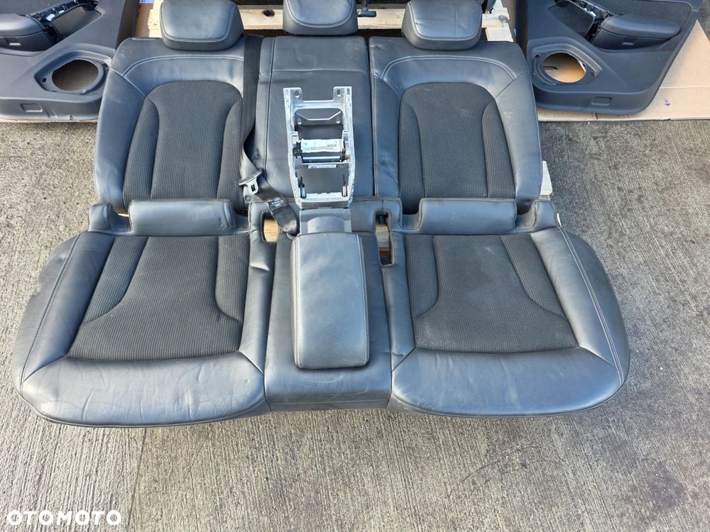 FOTEL FOTELE AUDI Q3 8U S LINE SKÓRA + MATERIAŁ KOMPLET ! - 2