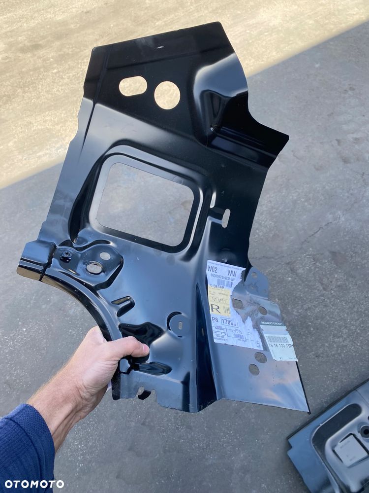 DACIA BIGSTER NOWA ! WNĘKA POSZYCIE WEWNĘTRZNE BŁOTNIKA TYLNEGO LEWEGO LEWY TYŁ  NAROŻNIK PASA TYLNEGO POD LAMPĘ TYLNĄ 766237215R  791C31123R  791613015R Wwa - 8