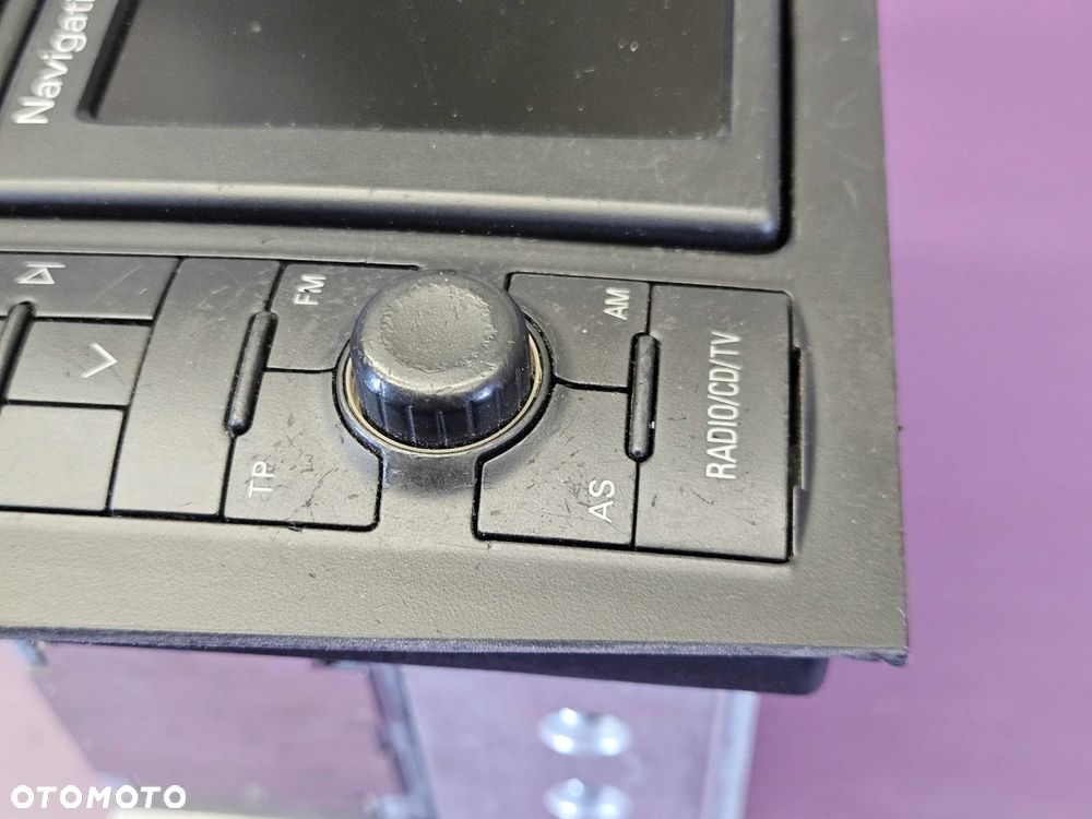 Radio 2 DIN Radioodtwarzacz 4B0035192K Blaupunkt Navigation Plus Audi A4 B6 B7 A6 C5 Ksiażka Kod - 21