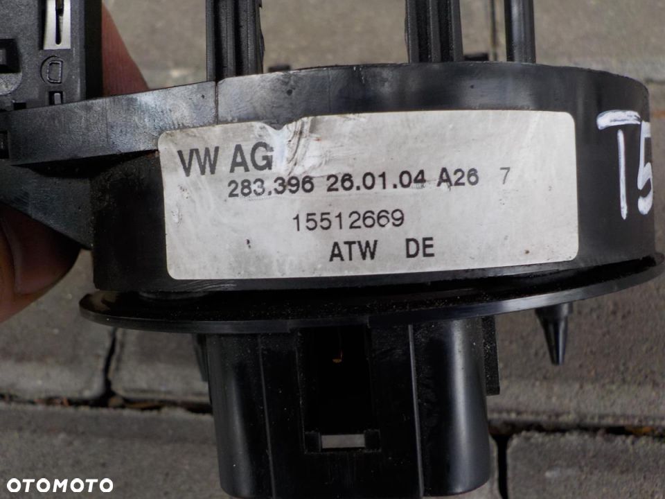VW T5 03- TAŚMA AIRBAG PODUSZKI KIEROWNICY - 3