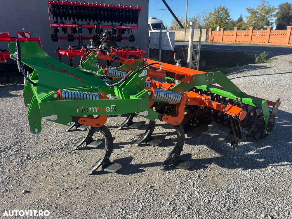 Terraking Gruber dezmiriștitor HUMMER cu arcuri duble - 9