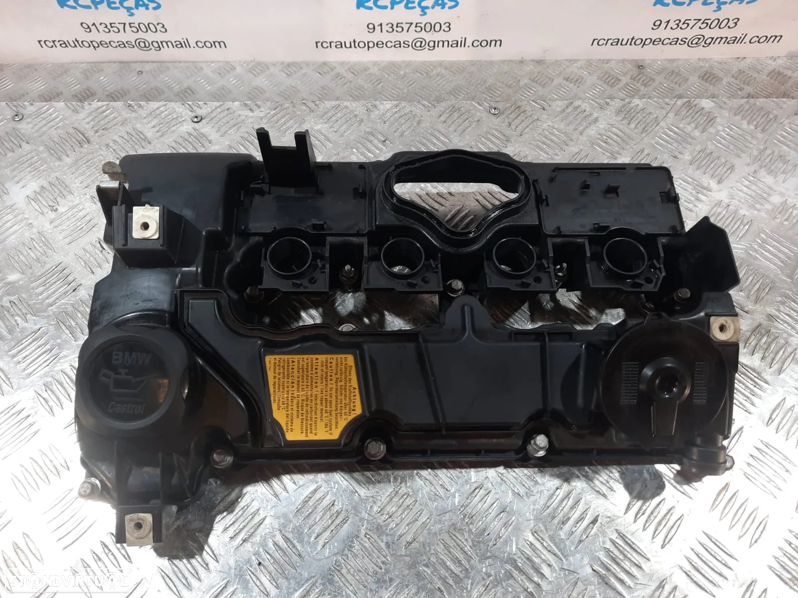 TAMPO TAMPA VALVULAS MOTOR BMW SERIE 3 E90 320i 16V 150CV N43B20 7553626 11127553626 SERIE 1 E81 E82 COUPE E88 CABRIO E87 SERIE 3 E46 E91 E92 COUPE E93 CABRIO SERIE 5 E60 E61 - 4