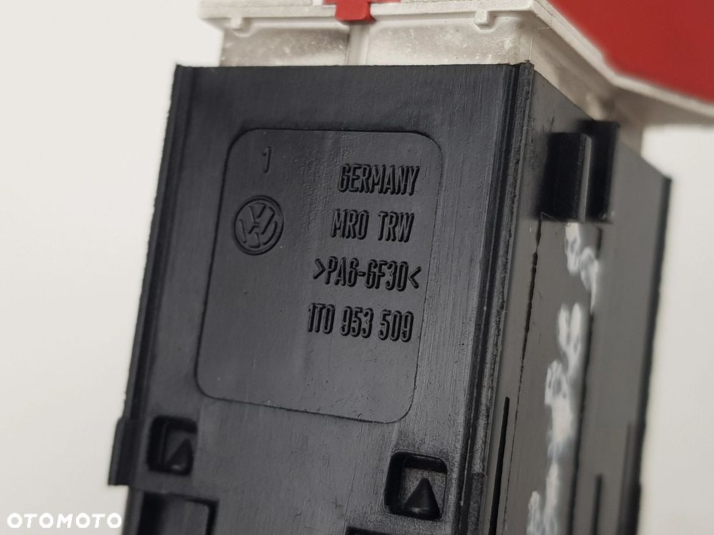 Przełącznik Przycisk Włącznik świateł awaryjnych Volkswagen Golf V Touran I - 8