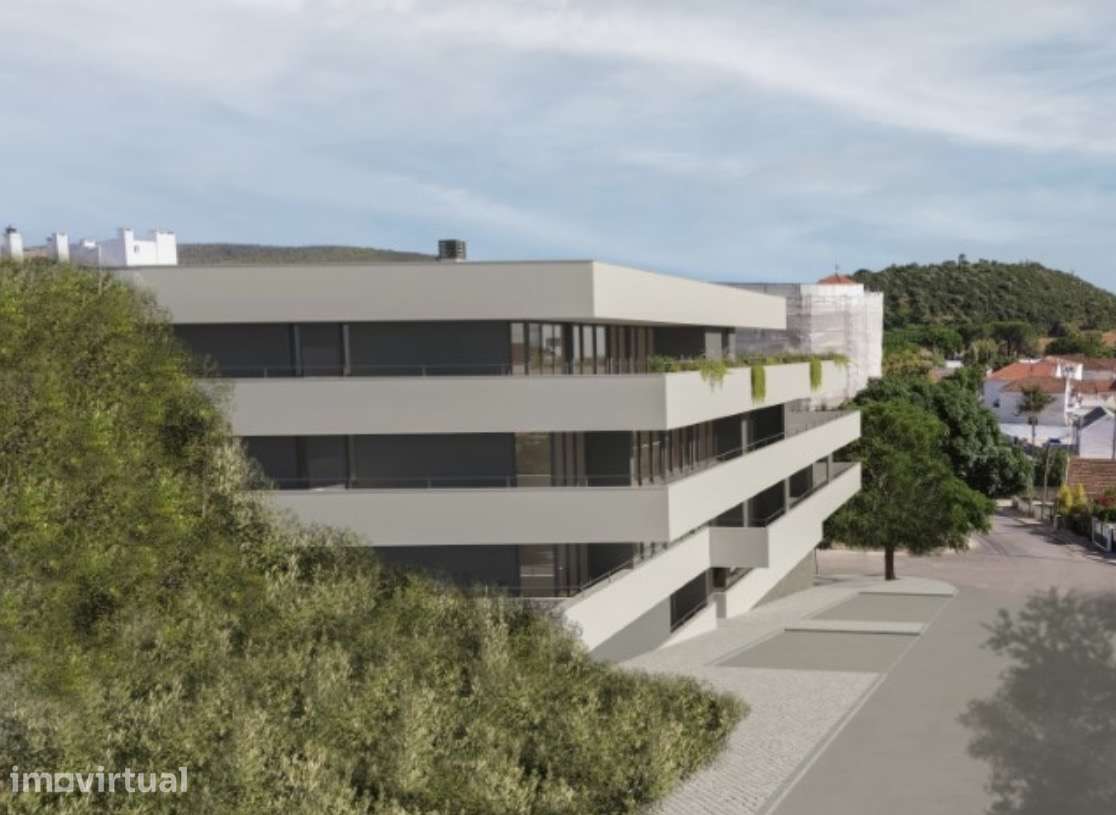 Apartamento T2 novo terraço vista mar e serra Sesimbra - Grande imagem: 2/21