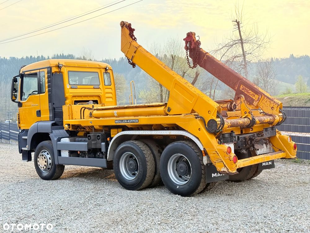 MAN * Sprowadzony * MAN TGS * 6x4 * Bramowiec * Bardzo Dobry Stan * Meiller Kiper * - 9