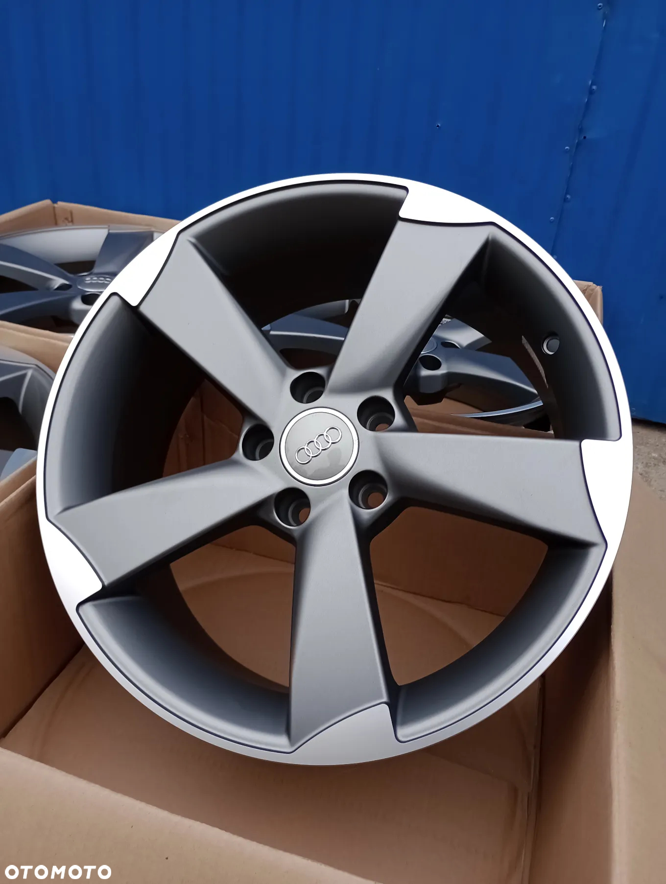 FELGI ALUMINIOWE NOWE 5x112 R18 ET45  AUDI ROTOR A3 A4 A6 A8 Q2 Q3 TT SQ2 - 5