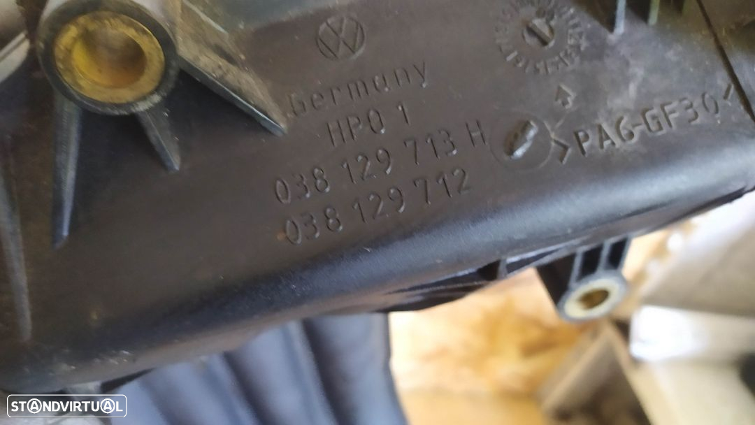 Colector / Coletor de ADMISSÃO SEAT VOLKSWAGEN 1.9SDI 038129713H - 2