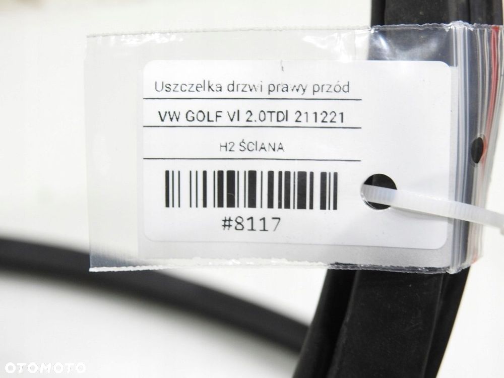 USZCZELKA DRZWI PRAWY PRZÓD VW GOLF VI - 4