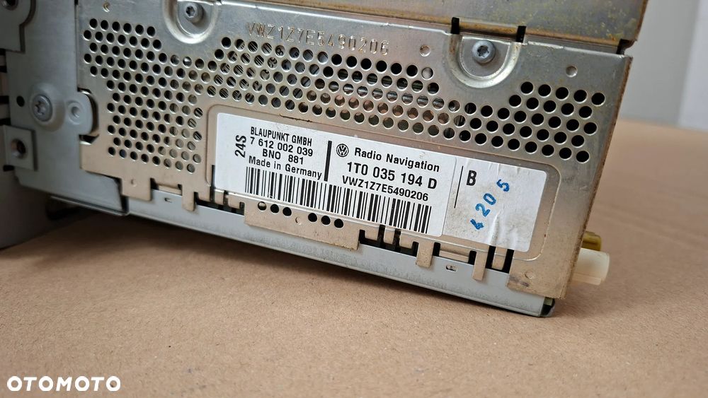 VW PASSAT B6 RADIO NAWIGACJA 1T0035194D - 3
