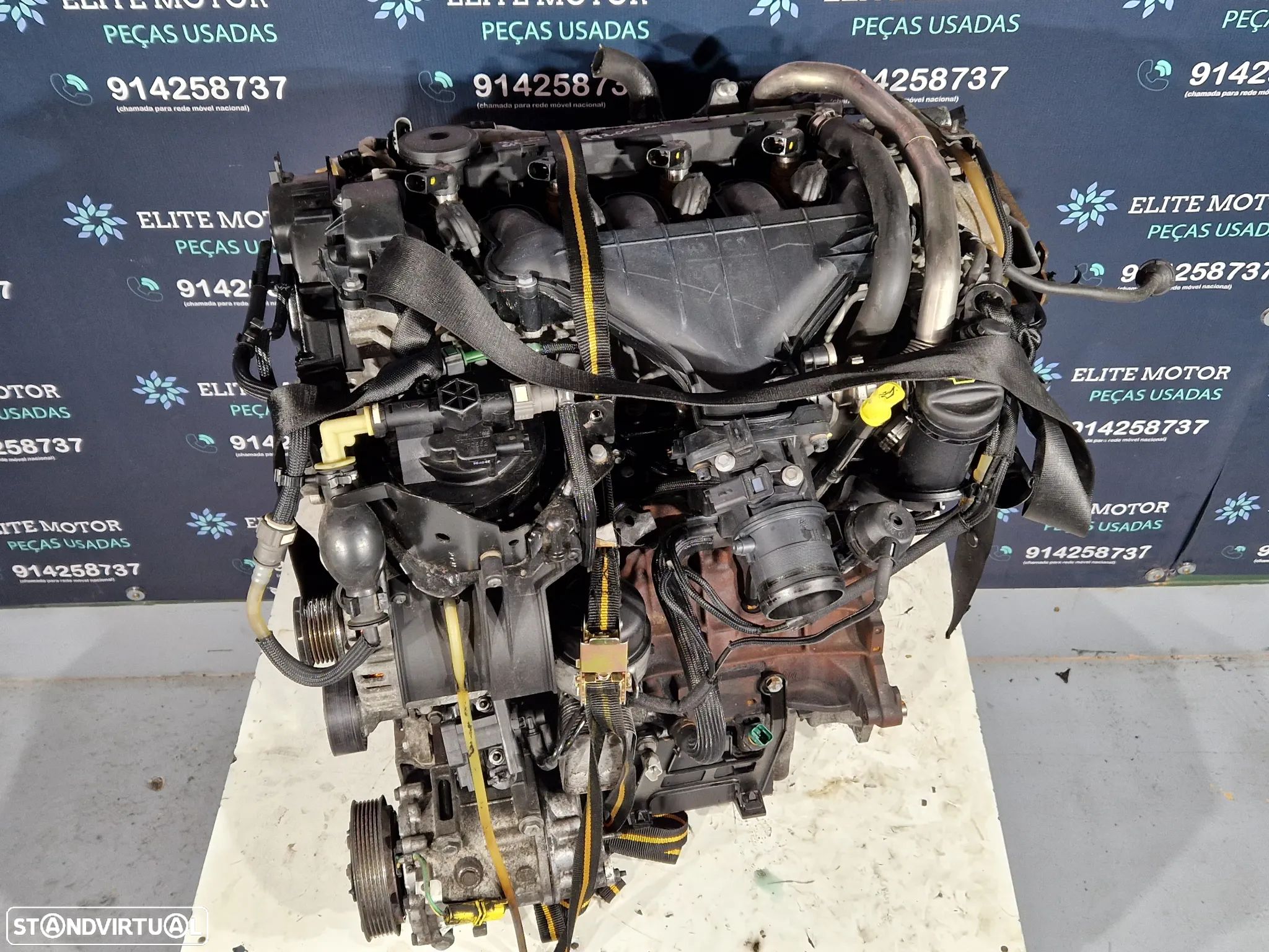Motor usado RHR CITROEN C5 2.0 HDI 136CV C8 PEUGEOT 407 - 1