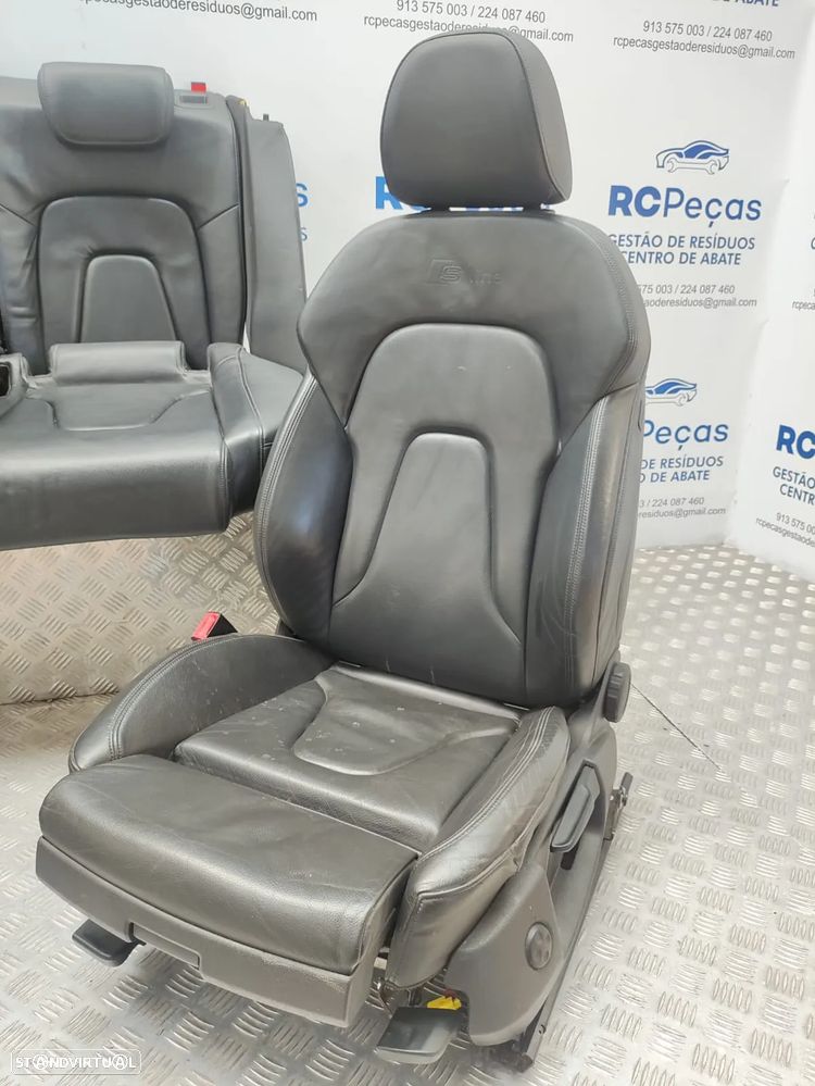 Conjunto Bancos Pele Audi A4 B8 Avant S-Line Sline S Line 2007 - 2017 - 10