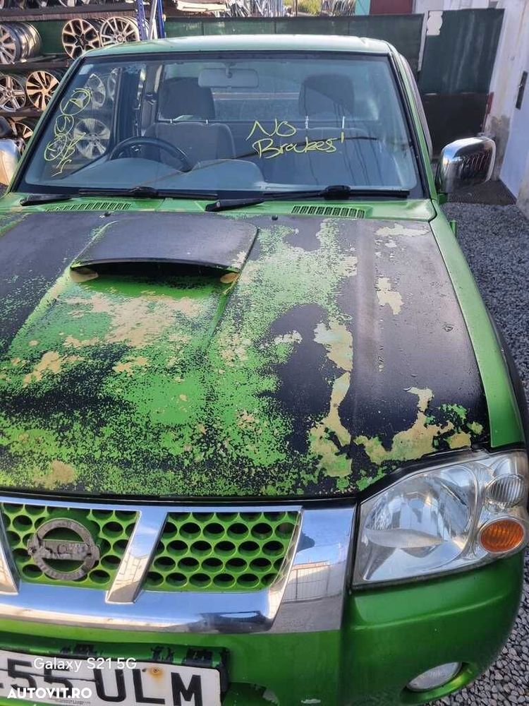 Capota Nissan Navara D22 1998 - 2004 SUV 2 Usi Verde (1347) - 2