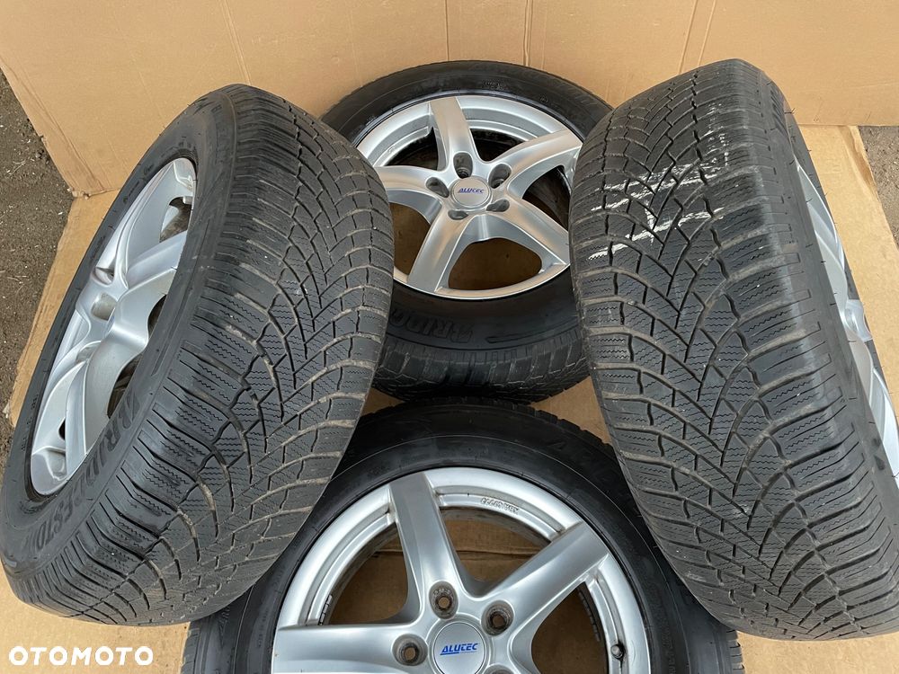 Koła Felgi Audi VW Touareg 7.5 17 ET55 Alutec 5x130 Bridgestone Blizzak LM005 235/65 R17 Zimowe - 2