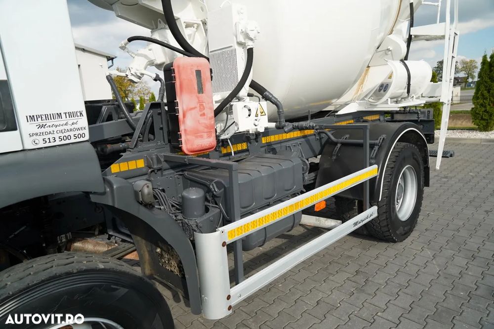Renault KERAX / 4x4 / BETONIERĂ 5m³ / MANUALĂ / - 12