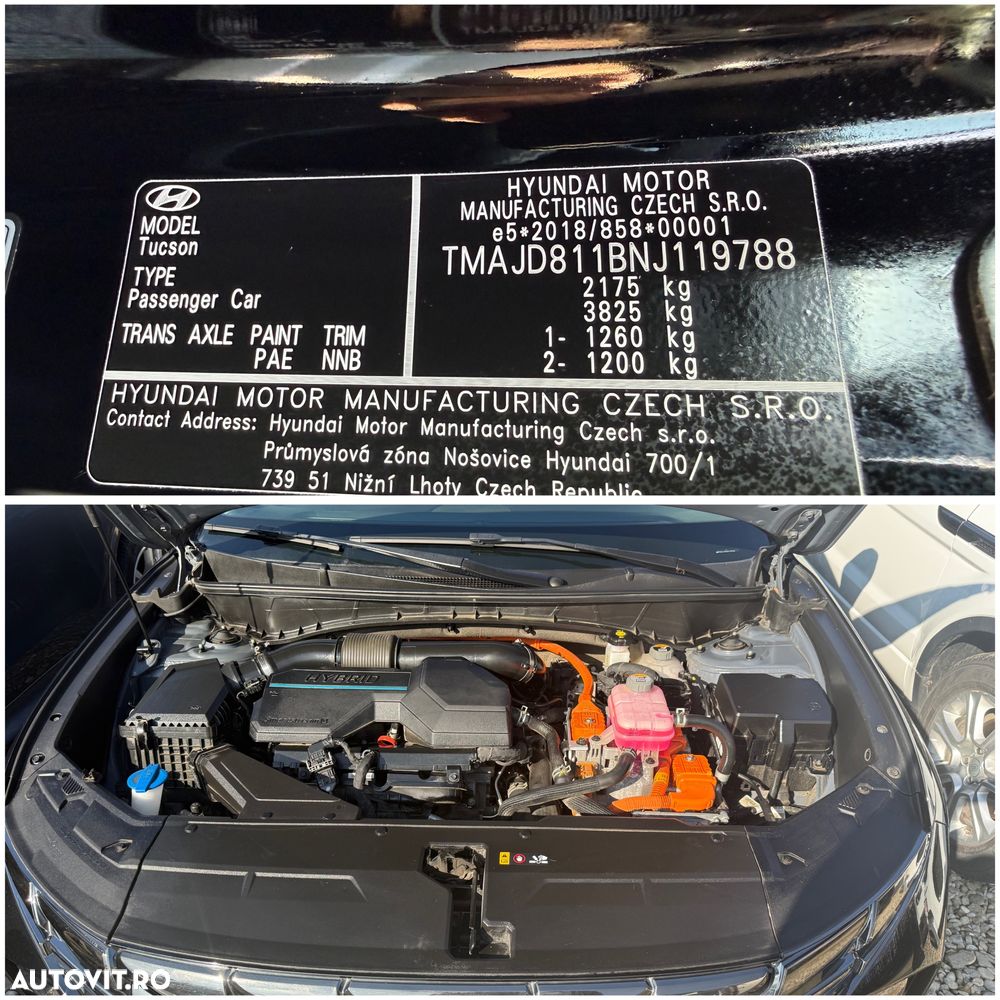 Hyundai Tucson 1.6 T-GDi HEV 2WD N Line - 38