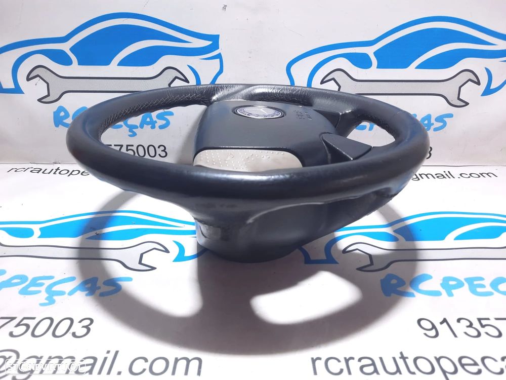 VOLANTE GUIADOR COMPLETO MERCEDES BENZ SLK R170 W170 A1704600003 1704600003 CLK C208 W208 PELE AIRBAG - 5