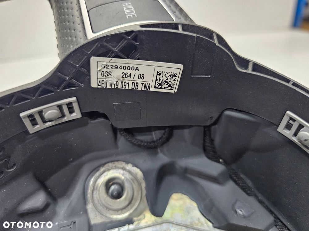 KIEROWNICA SKÓRA MULTIFUNKCJA AUDI A6 C6 A8 D3 LIFT 4E0419091DB - 13