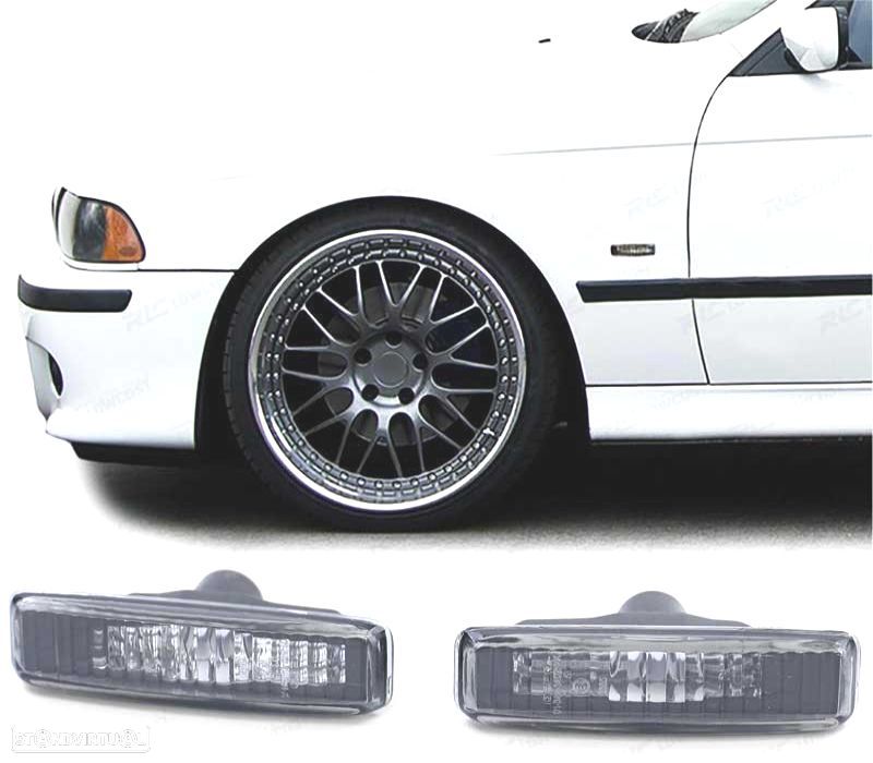 PISCAS LATERAIS E39 FUNDO PRETO - 1