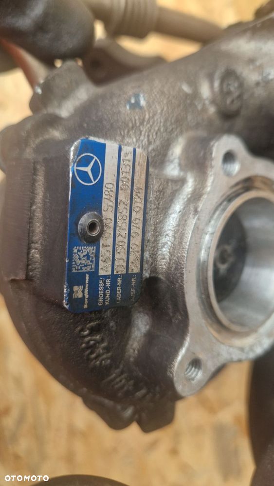 MERCEDES 3.0 CDI V6 TURBO TURBINA EU 53241005018B - USZKODZONA GRUSZKA - 8