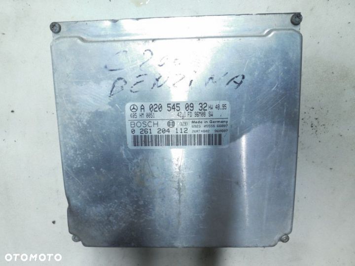 MERCEDES W202 C230 KOMPRESOR ECU KOMPUTER SILNIKA A0205450932 - 1