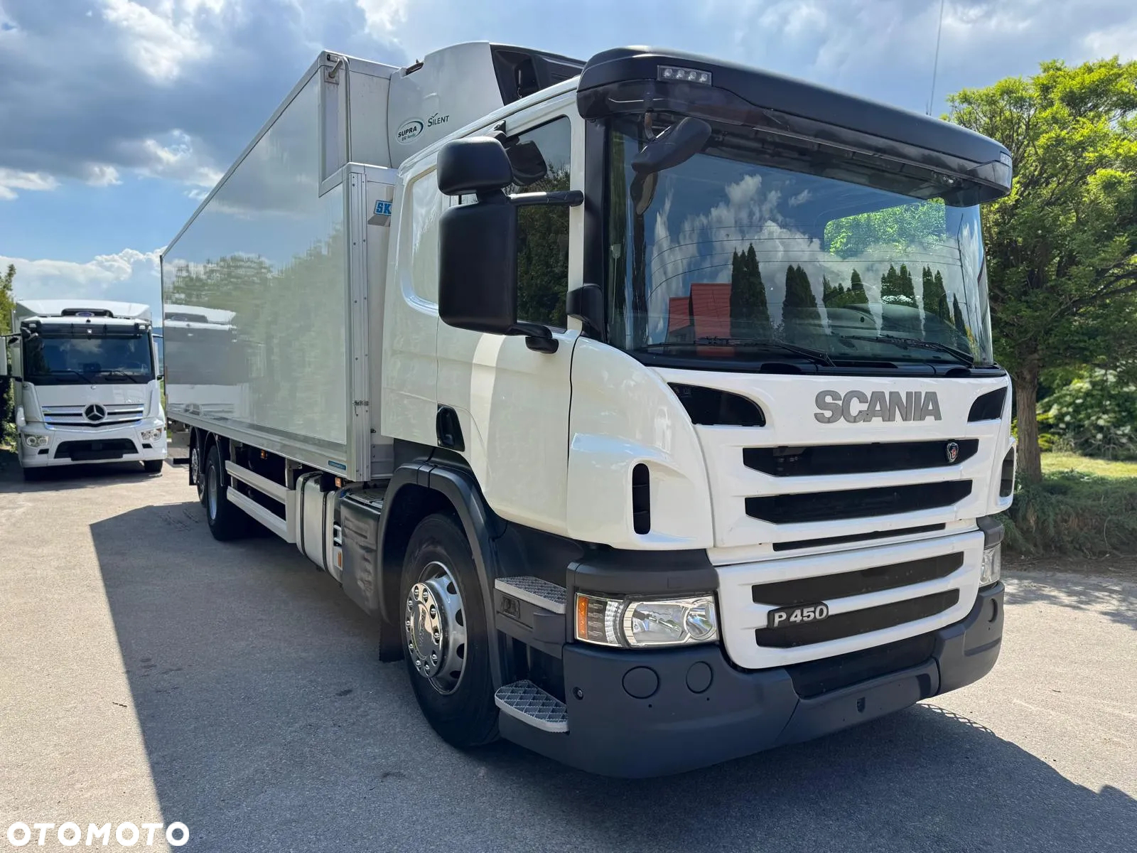 Scania Scania P 450 / CHŁODNIA + WINDA / 23 PALETY / EURO6 / OŚ SKRĘTNA / CARRIER/ ASO - 4
