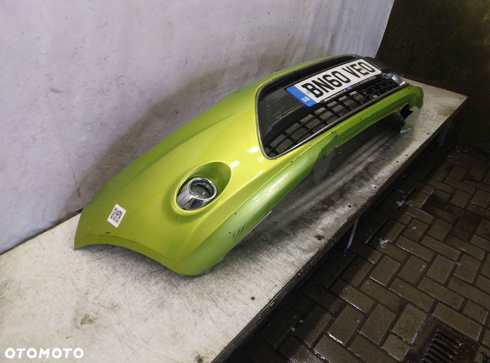 + ZDERZAK PRZÓD PRZEDNI DO FORD FIESTA MK.7 VII 59 ZIELONA LIMONKA HALOGENY - 4