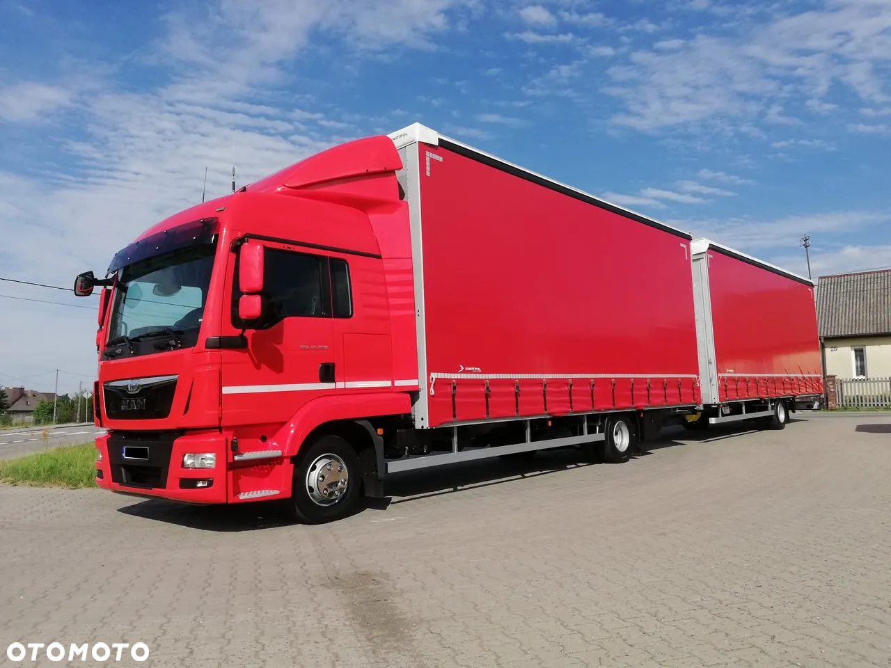 MAN TGL 12.250 Tandem Przejazdowy Zestaw Przestrzenny - 9