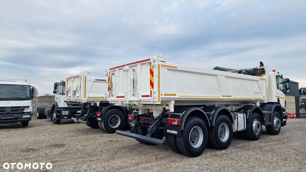 Scania P420 8x4 Hydroburta , Meller kiper , Manual - 24