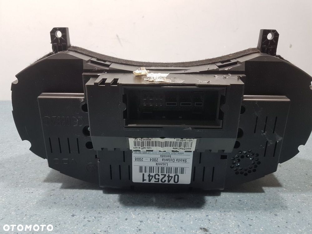 SKODA OCTAVIA II 1.9 TDI LICZNIK 1Z0920812H - 2