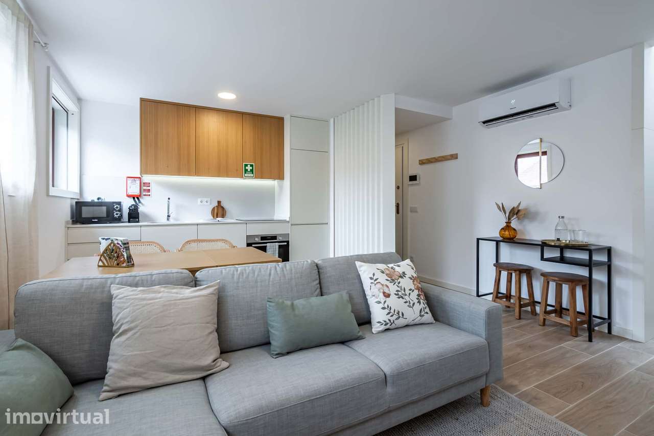 One bedroom duplex apartment in Bonfim, top floor and fully equiped - Grande imagem: 4/16
