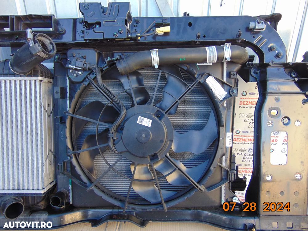 Trager Hyundai Tucson 2015-2021 trager complet radiatoare armatura senzor pietoni 1.6 benzina manual ventilator - 14
