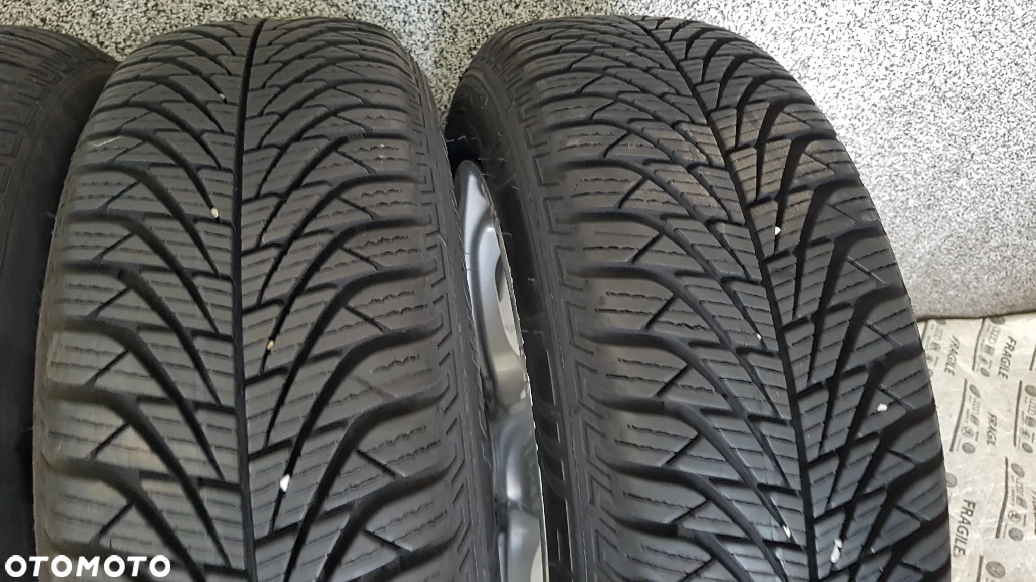 KOŁA CAŁOROCZNE CITROEN C1 TOYOTA AYGO PEUGOT 1008 4X100 155/65R14 5,5JX14 ET35 - 8