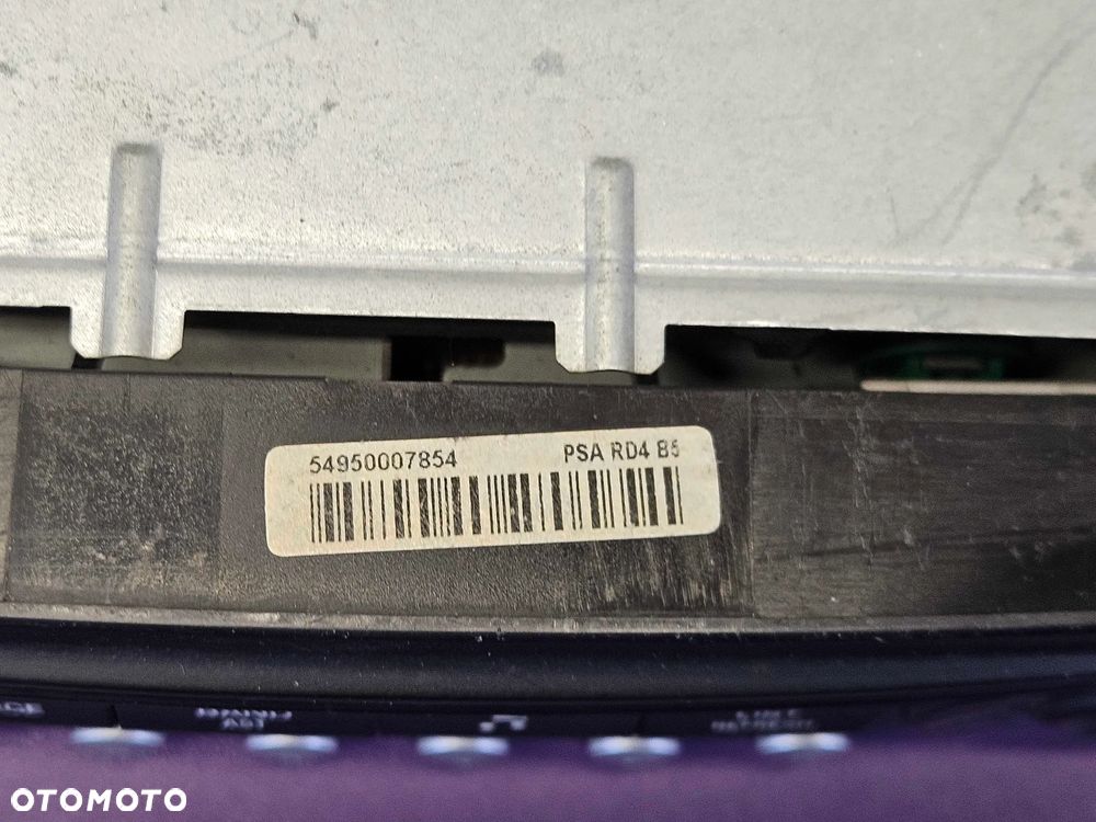 Radio Odtwarzacz CD PSA RD4 B5 Citroen C4 Peugeot - 13