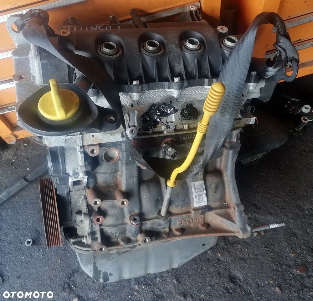 RENAULT TWINGO II 13r 1.2 16V SILNIK D4FJ772 D4F 772 GOŁY