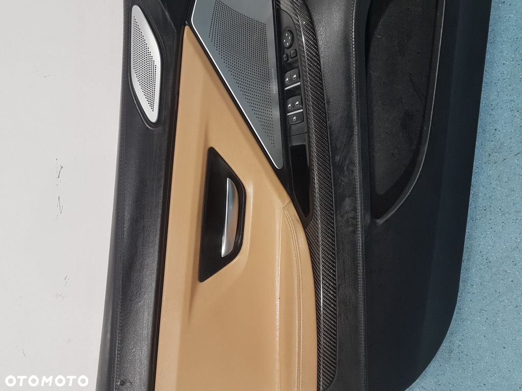 TAPICERKA DRZWI PRZÓD LEWE 105083580C BMW M6 F06 - 3