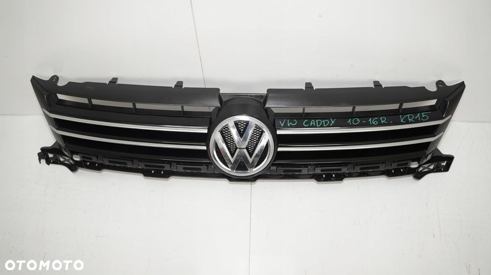 GRILL ATRAPA ZDERZAKA VW CADDY 10-16R - 2