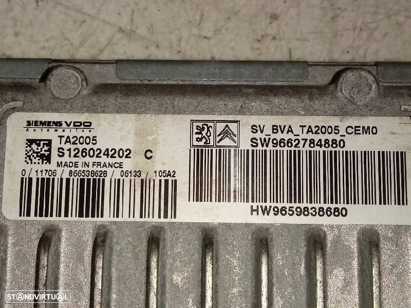 CENTRALINA MOTOR UCE PEUGEOT 206 CC 2006 -9662784880 - 5