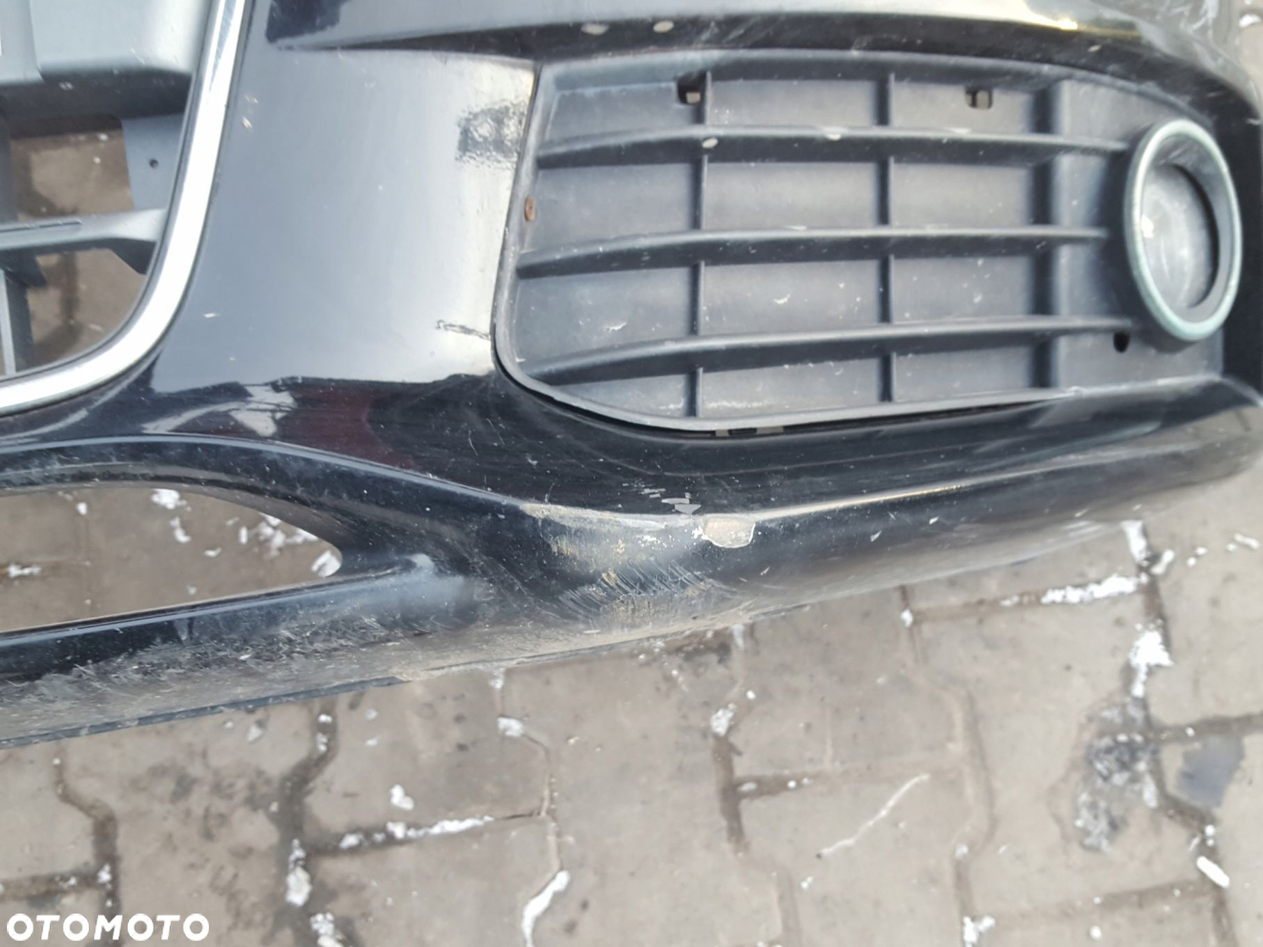 AUDI A4 B8 08-11r ZDERZAK PRZÓD PRZEDNI GRILL - 10