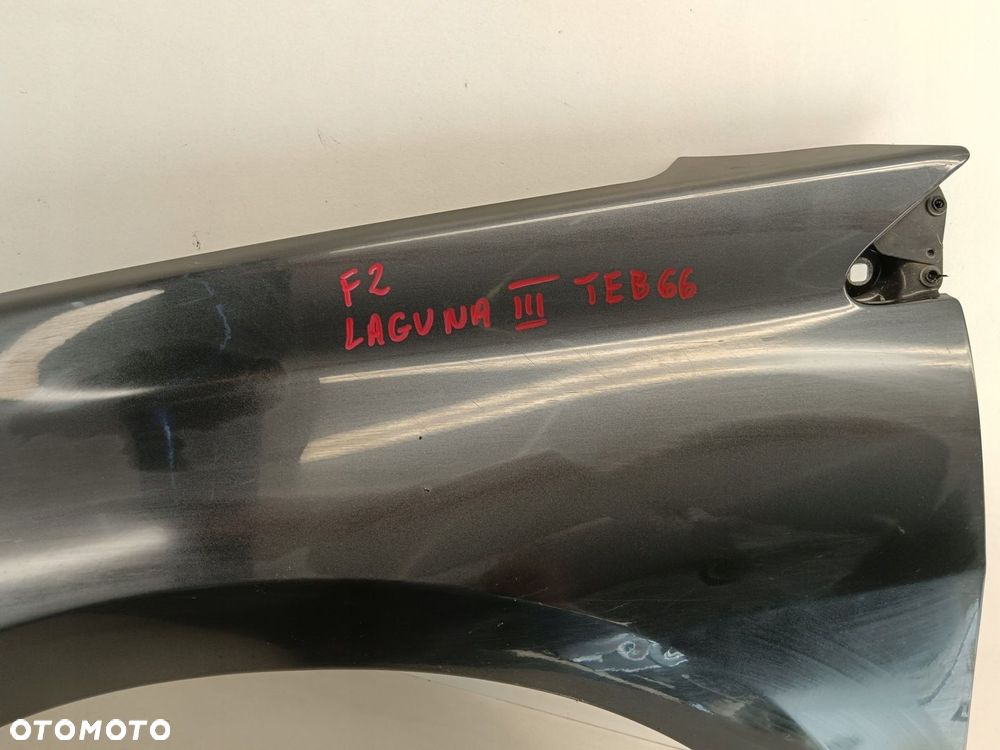 BŁOTNIK LEWY PRZEDNI RENAULT LAGUNA III 7-15 TEB66 - 4