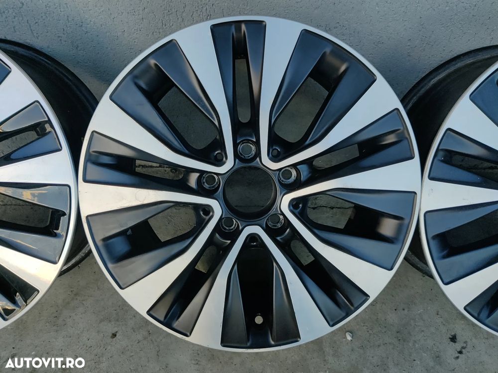 Jante R16" Negre Diamond Cut Mercedes Benz A W177 B W247 CLA X118 A177 A1774010000 - 3