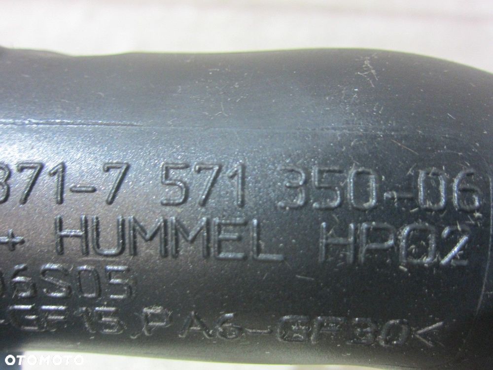 BMW X5 F15 F16 E70 RURA WĄŻ POWIETRZA PRZEWÓD INTERCOOLERA 13717571350 X5 - 8