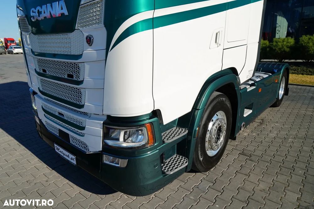 Scania S 500 / RETARDER / I-PARK COOL / COMPLET AIRMATIC / JANTE DIN ALIAJ / PIELE / - 11