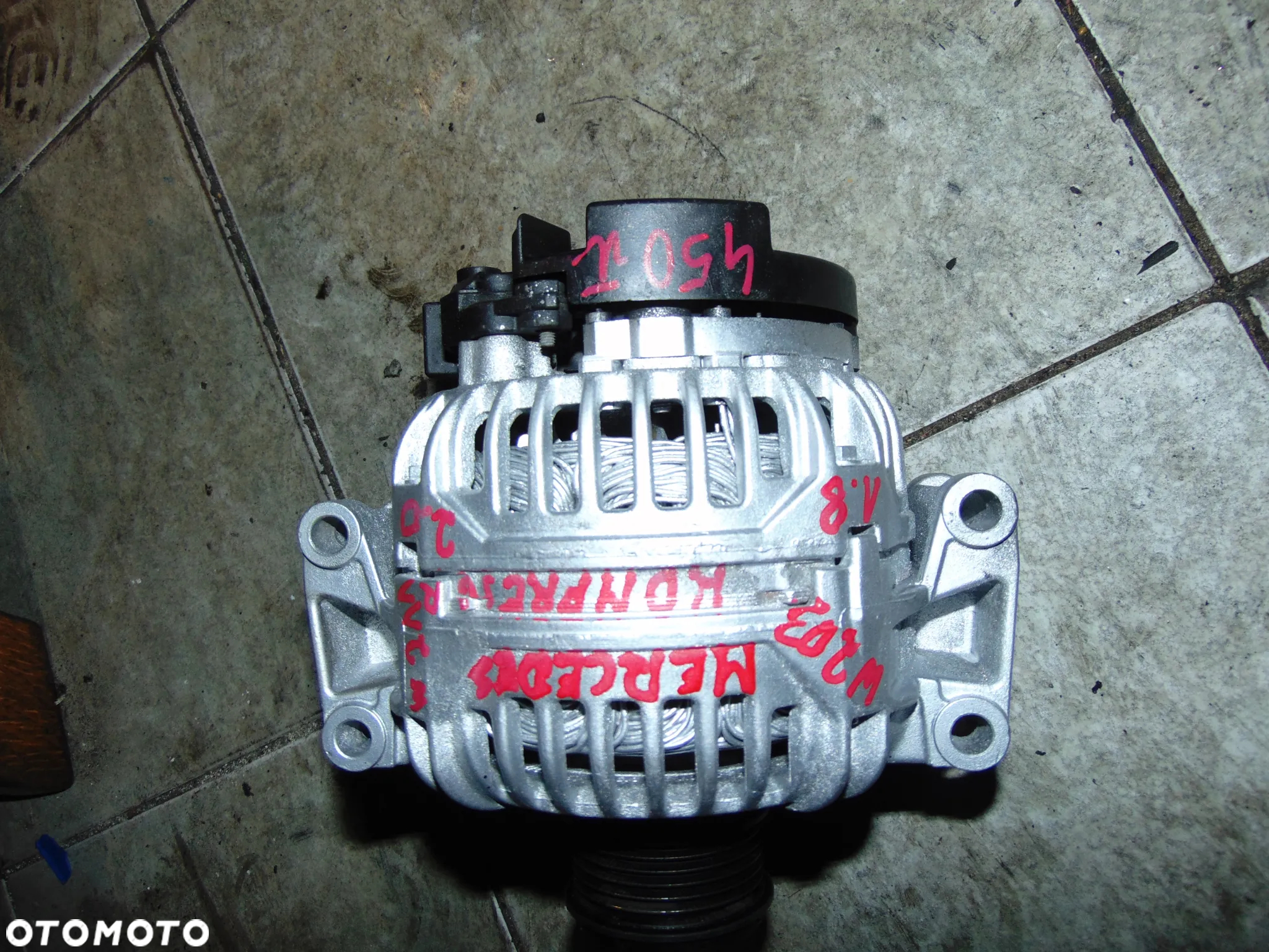 Alternator Mercedes w203 1,8 Kompressor po regeneracji - 2