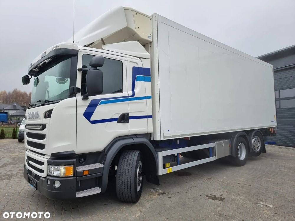 Scania G450 bez EGR 6x2 chłodnia SCHMITZ izoterma 19 palet kurierka - 6