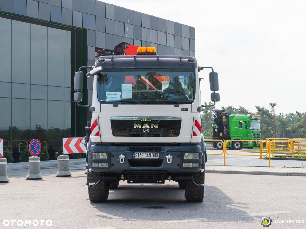 MAN TGM 18.340 4x4 PALFINGER PK 18002 HDS Żuraw Wciągarka - 10