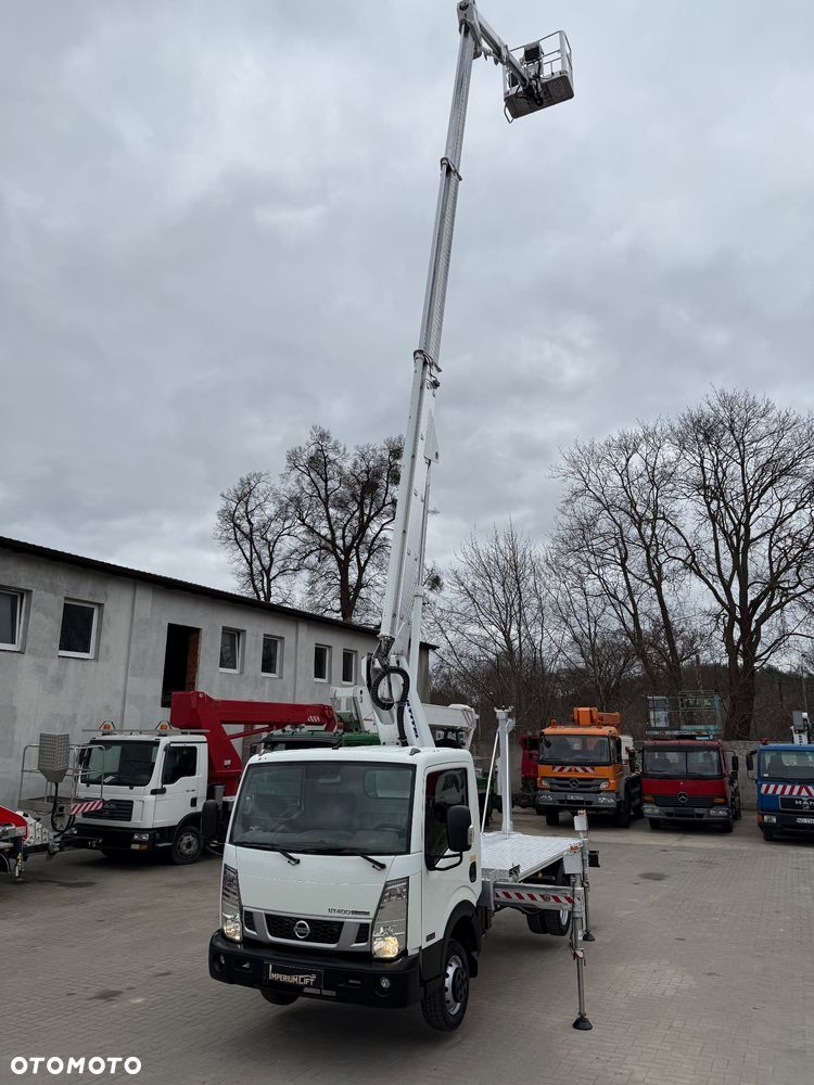 Nissan Podnośnik Koszowy Multitel MJ 201 21 Metrów 13 w Bok Tylko 960 MTH ! Kosz 225  KG! Zwyżka! Ogon  ! UDT! jak Wumag Ruthmann GSR - 22