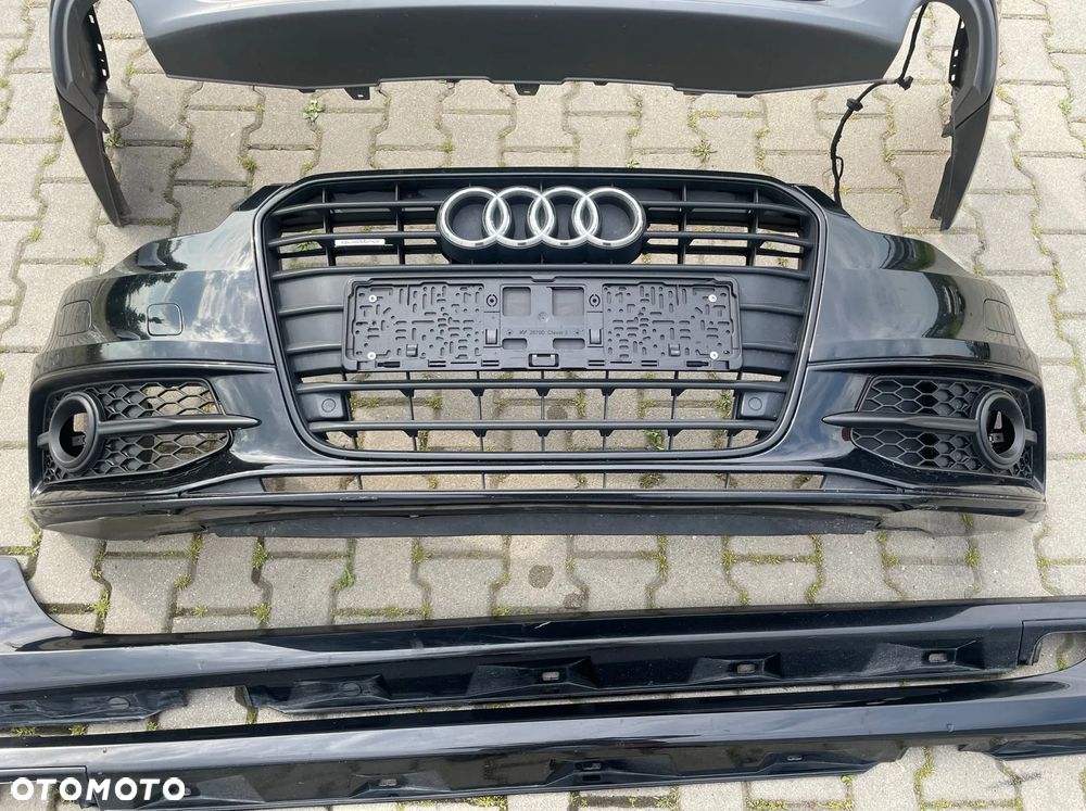 Audi A6 C7 4G S-Line sedan limo zderzak przód tył progi listwy progowe - 3