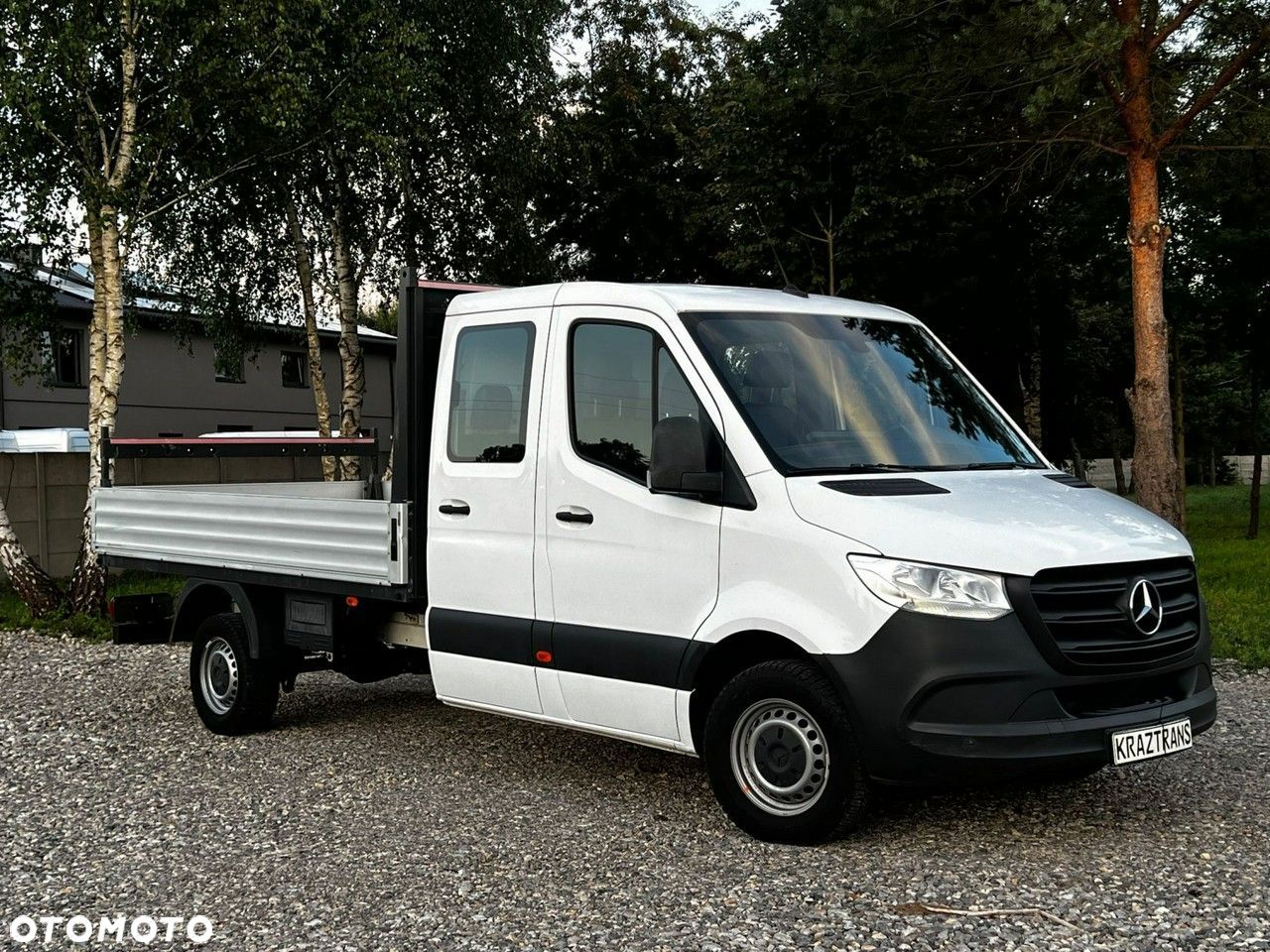 Mercedes-Benz Sprinter 316 CDI automat MAX burtowy skrzynia Doka brygadiera 6-cio miejscowy z Niemiec 3,4m paka 2020 model - 1